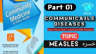 Measles | خسرہ | Excel Community Medicine | Easy way to learn communicable Diseases