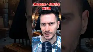 Multiclasse in D&D 5e: STREGONE + ARTEFICE #shorts