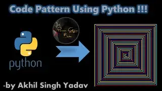 Code Rectangle Pattern Using Python || Python Turtle workspace || How to make Rectangle