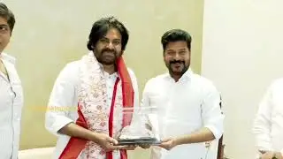 సీఎం రేవంత్ రెడ్డి ని కలిసిన ఏపీ డిప్యూటీ సీఎం పవన్ కళ్యాణ్ Pavan kalyan met cm revanth reddy