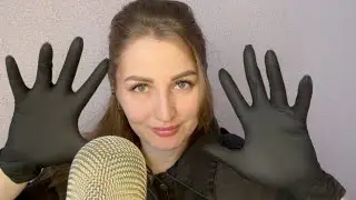 АСМР 🧤 перчаточки + кошечка в прямом эфире😄 🌸Всех дам с наступающим 8 марта🌸