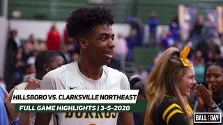 Hillsboro vs. Clarksville Northeast | FULL GAME HIGHLIGHTS (3/9/2020) ***SUB-STATE***