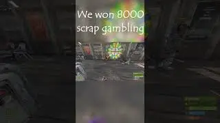 We won so much scrap