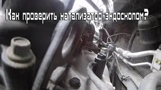 Как проверить катализатор эндоскопом?