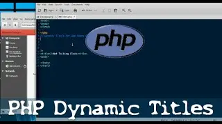 How To Make Dynamic Titles With PHP