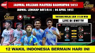 Jadwal Orleans Masters 2023 Hari ini Day3/R16: 12 Wakil Akan Bertanding  | Orleans Masters Round 16