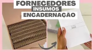 ONDE COMPRO MEUS INSUMOS PARA ENCADERNAÇÃO - MIOLO DE AGENDA 2025 PRONTO