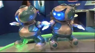 DiscoRobo Dancing Robots at Toy Fair 2012, by TOSY