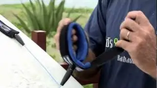 Surfboard leash tutorial
