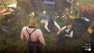 If only Dutch was truly as kind as he showed here | Red Dead Redemption 2
