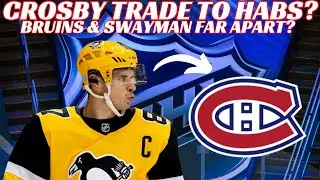 NHL Trade Rumours - Crosby to Habs or Avs? Swayman - Bruins Far Apart, Caufield Switches to #13