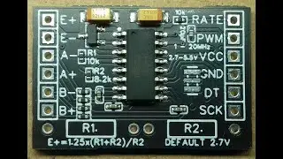 A Better HX711 board, boards have arrived