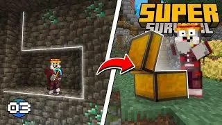 PEGANDO DIAMANTES FÁCIL na MELHOR CAMADA no Minecraft Surviva 1.21l - Super Survival 2