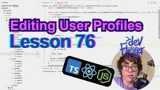 Lesson 76. Editing User Profiles (TypeScript, Node.js, React)