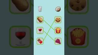 emoji video 🍟🥛🍷 