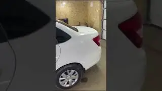 Демонтаж ручного управления на Lada Granta