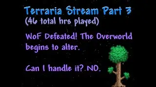 🔴 STREAMING: Terraria PART 3 - 1ST TIME PLAYER | PLS NO HEAVY SPOILS