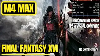 Final Fantasy XVI — 1440p Gameplay Benchmark (CrossOver Preview)