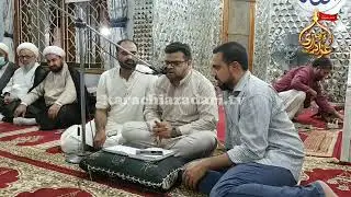 soyam majlis! Ustad ul ullema Sheikh nauroze Ali Najafi! khateeb Molana Hassan zafar naqvi