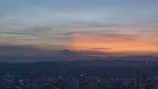 Pittock Sunrise Timelapse 4k Oct 27 2022