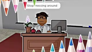 When you rap at school (Meme) ROBLOX