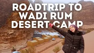 จอร์แดน1 | ขับรถมุ่งหน้าสู่ Wadi Rum แคมป์กลางทะเลทราย | | Eng CC