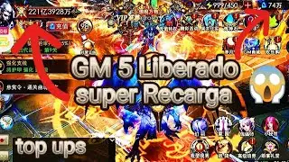 mmorpg Legacy of Discord GM chinês super recargas top ups Gm 5 liberado