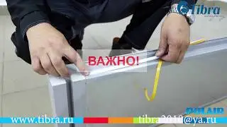 Монтаж угловой камеры Polair.