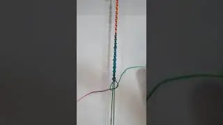 Friendship Bracelet Tutorial for beginners #shorts #macramebracelet #easybracelet
