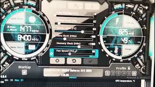 Etherium mining GeForce RTX 3060 Setup