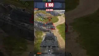 [6,513DMG] E 100 WoT Blitz [akifdal46400] #wotbliz #worldoftanksblitz #wotb #вотблиц #mobilegame