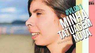 VLOG TATUANDO O PESCOÇO - Thais Lopez