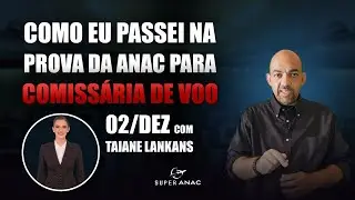 Como eu passei na prova da ANAC para Comissária de Voo