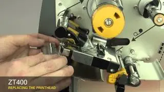 Zebra ZT400 Series: How-to Replace the Printhead