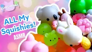 Video Compilation - ALL my Mochi Squishies⭐️ Jumbo, Regular and Glow in the dark!