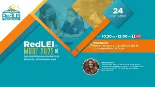 Ponencia: Enseñanza y aprendizaje de la comprensión lectora.