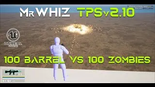 100 Barrel vs 100 Zombies 