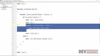 Recursive Function in PHP