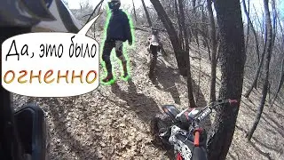 Навалили по лесу ツ Девушка почти не отстаёт ヅ