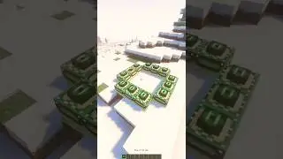 Как правильно построить портал в энд? #shorts #minecraftshorts #minecraft