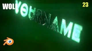 Intro Templates #23 Blender + Free Download