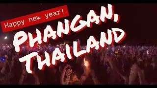 Новый год на Пангане! Phangan. Thailand. Happy New Year 2020. Full moon party!