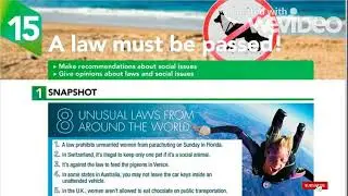 A LAW MUST BE PASSED _  UNIT 15