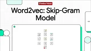 Episode 6 – Word2Vec Skip-Gram Model Explained | 