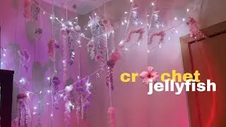 вязаный декор для комнаты / * jellyfish гирлянда
