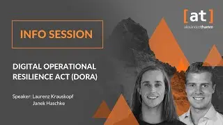 Digital Operational Resilience Act (DORA)