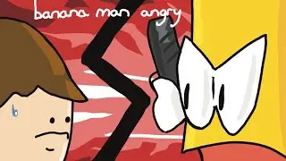 banana man gets angry | Shovelware’s Brain Game