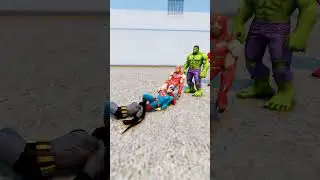 All Super Hero DOMINO EFFECT THE AMAZING 😂