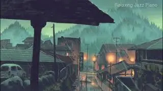 자기 전에 듣는 빗소리와 재즈 피아노   광고 없는 음악   공부할 때 듣는 음악   rain sound & jazz piano