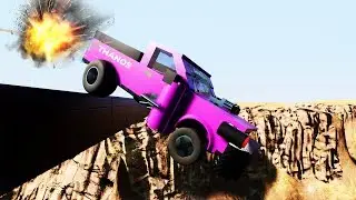 Lego Thanos Car Crashes | Brick Rigs